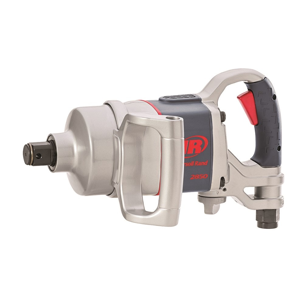 2850MAX 1" Drive, Air Powered Impact Wrench, 2100 ft-lbs Max. Reverse Torque, Maintenance Duty, D-handle, Inside Trigger, Standard Anvil