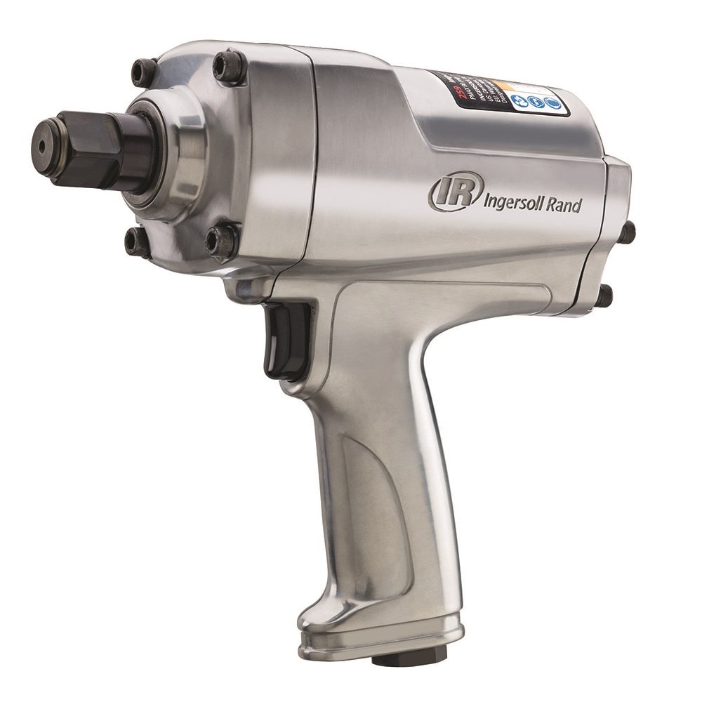 259 3/4" Drive, Air Powered Impact Wrench, ft-lbs Nut-busting Torque, General Duty, Pistol Grip, Standard Anvil