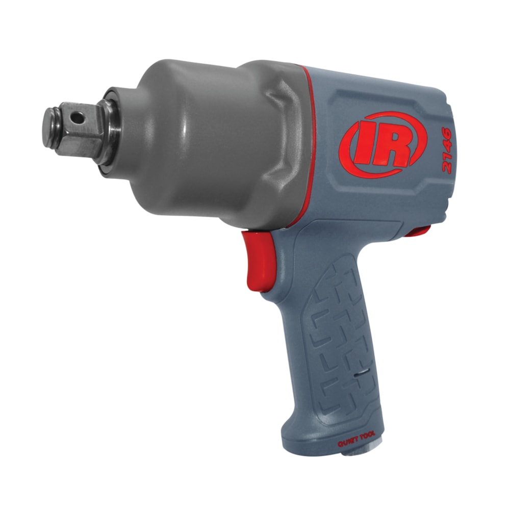 3/4-Inch Drive, Air Impact Wrench, Quiet, 2,000 ft-lbs Nut-busting torque, Maintenance Duty, Pistol Grip, Standard Anvil