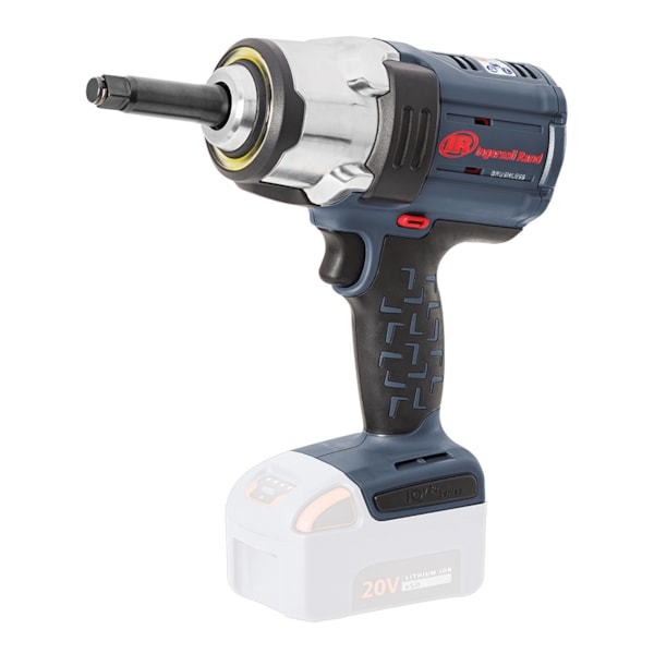 W7252 20V High-torque 1/2" Drive Cordless Impact Wrench, 1500 ft-lbs Nut-busting Torque, 2" Extended Anvil