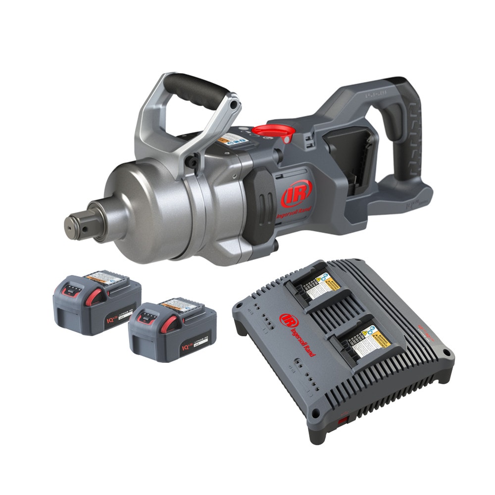 W9491-K2E 20V High-torque 1" Drive Cordless Impact Wrench Kit, 2600 ft-lbs Nut-busting Torque, 2 Batteries and Charger, Standard Anvil