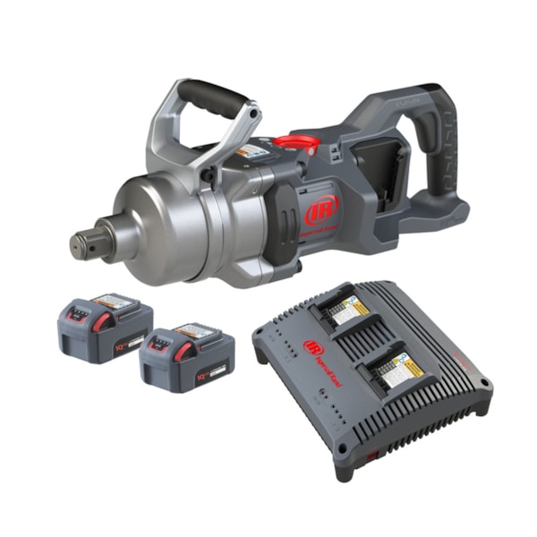W9491-K2E 20V High-torque 1" Drive Cordless Impact Wrench Kit, 2600 ft-lbs Nut-busting Torque, 2 Batteries and Charger, Standard Anvil