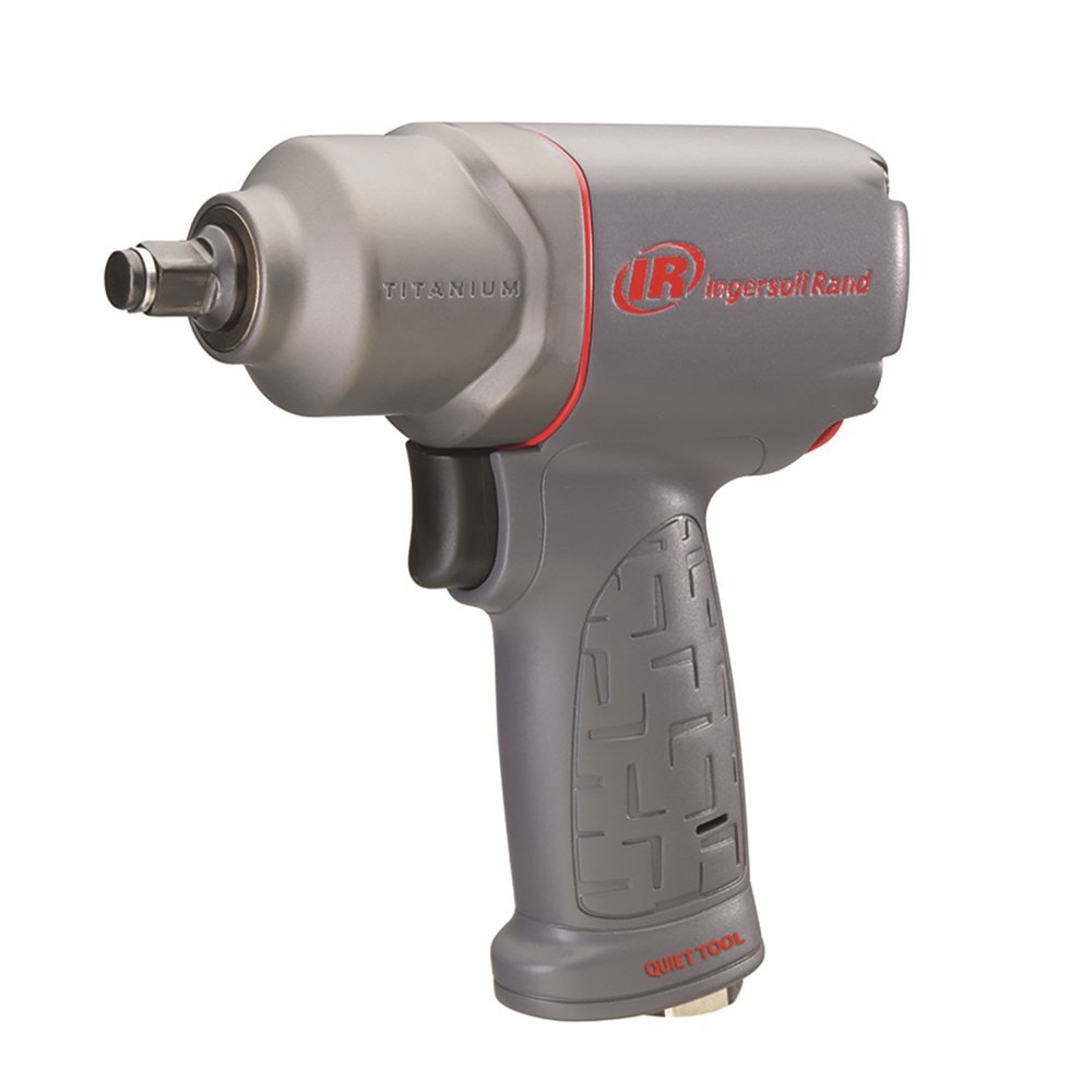 2125QTIMAX 1/2" Drive, Air Powered Impact Wrench, Quiet, 330 ft-lbs Max. Reverse Torque, Maintenance Duty, Pistol Grip, Standard Anvil