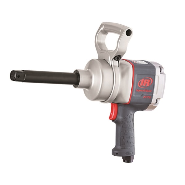 2175MAX-6 1" Drive, Air Powered Impact Wrench, 2000 ft-lbs Max. Reverse Torque, Maintenance Duty, Pistol Grip, 6" Extended Anvil