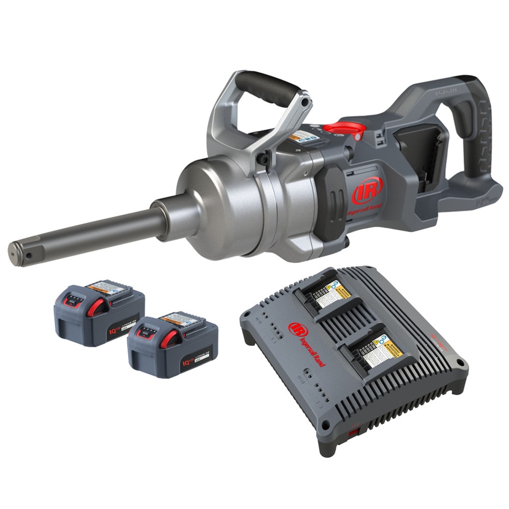 W9691-K2E 20V High-torque 1" Drive Cordless Impact Wrench Kit, 3000 ft-lbs Nut-busting Torque, 2 Batteries and Charger, 6" Extended Anvil