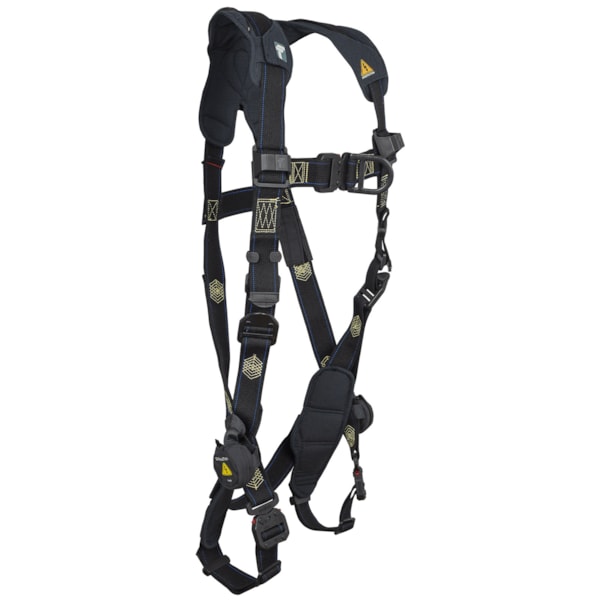 Arc Flash Nomex® 2D Climbing Non-Belted Full Body Harness with Overmolded Quick Connect Adjustments