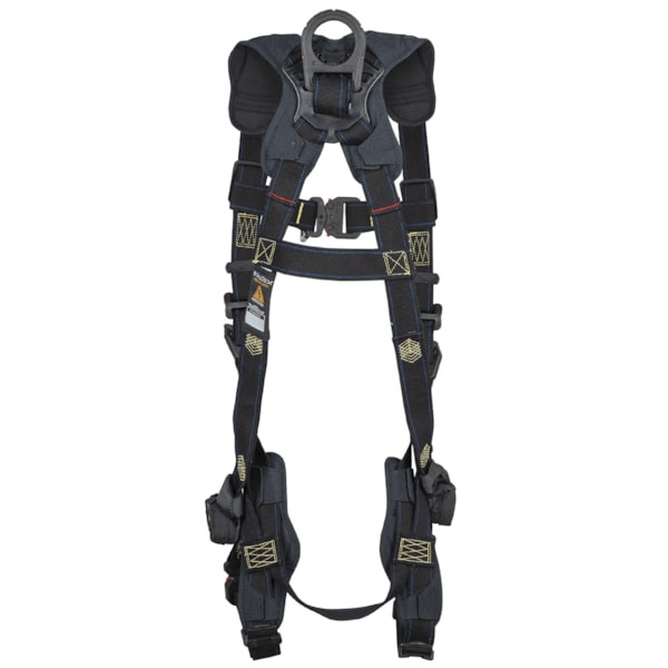 Arc Flash Nomex® 2D Climbing Non-Belted Full Body Harness with Overmolded Quick Connect Adjustments