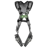 V-FIT™ Back D-Ring, Tongue Buckle Leg Straps, Shoulder Padding Standard Fall Protection Harness thumbnail 2