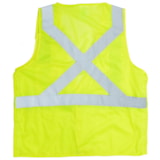 ANSI Class 2 Type R Self-Extinguishing X-Back Safety Vest thumbnail 4