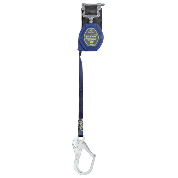 8' FT-X™ EdgeCore™ Class 2 Leading Edge Personal SRL with Single-leg  Steel Rebar Hook