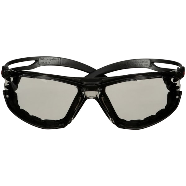 SecureFit™ 500 Gray Scotchgard™ Anti-Fog Lens & Foam Gasket Safety Glasses