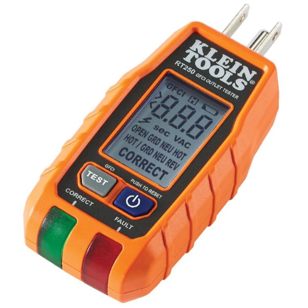 GFCI Receptacle Tester with LCD