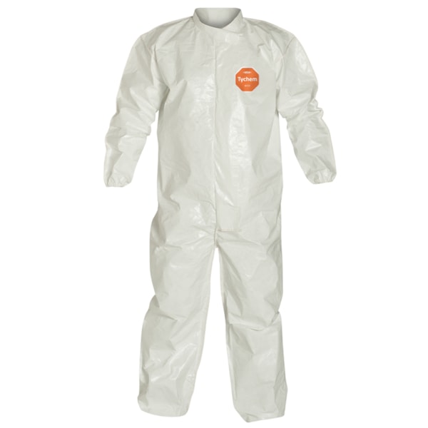 Tychem® 4000 Collar, Elastic Wrists & Ankles Chemical Resistant Coveralls