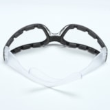 Foam Lined Safety Glasses with Clear Anti-Fog Lens thumbnail 3