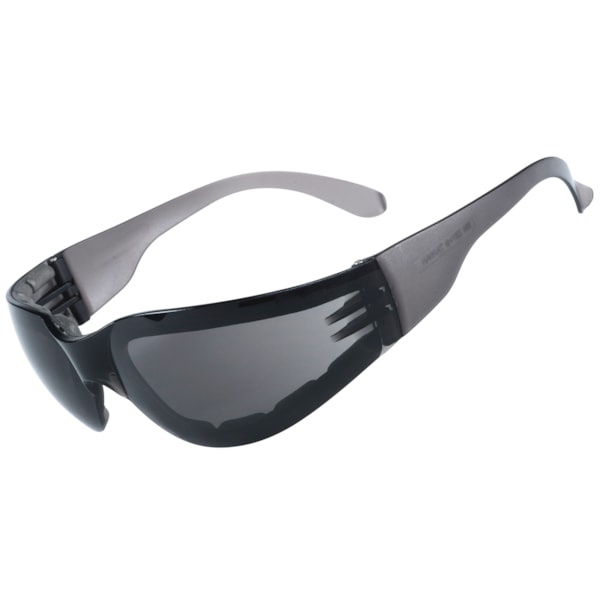 Foam Lined Safety Glasses with Gray Anti-Fog Lens