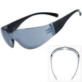 Small Size Silver Mirrored Lens Safety Glasses  thumbnail 1