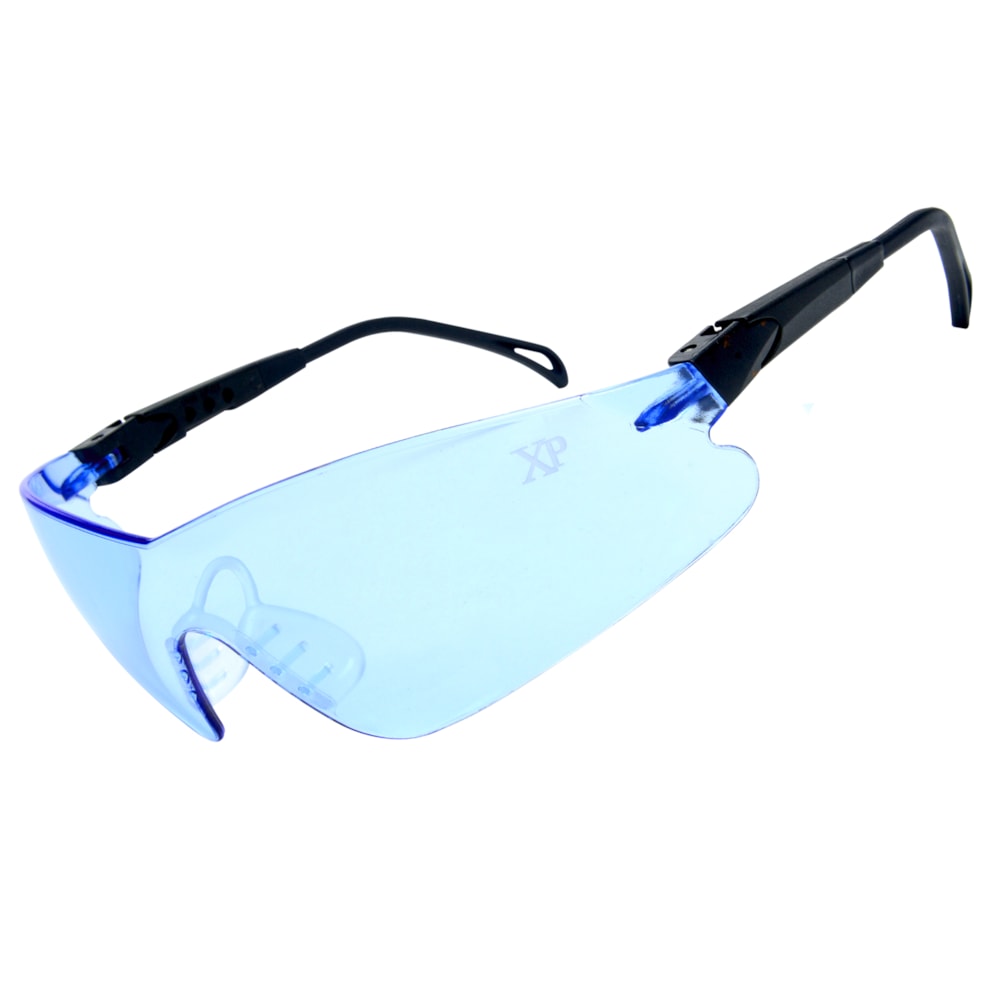 727 Blue Anti-Fog Lens Safety Glasses