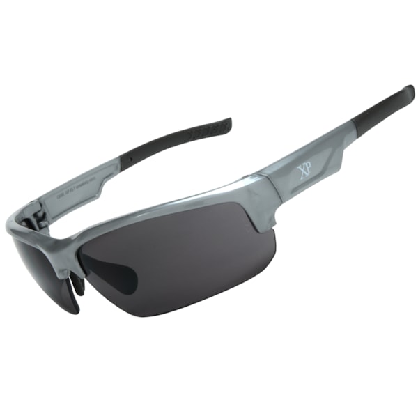 757 Gray Lens Safety Glasses-Iron Frame Color