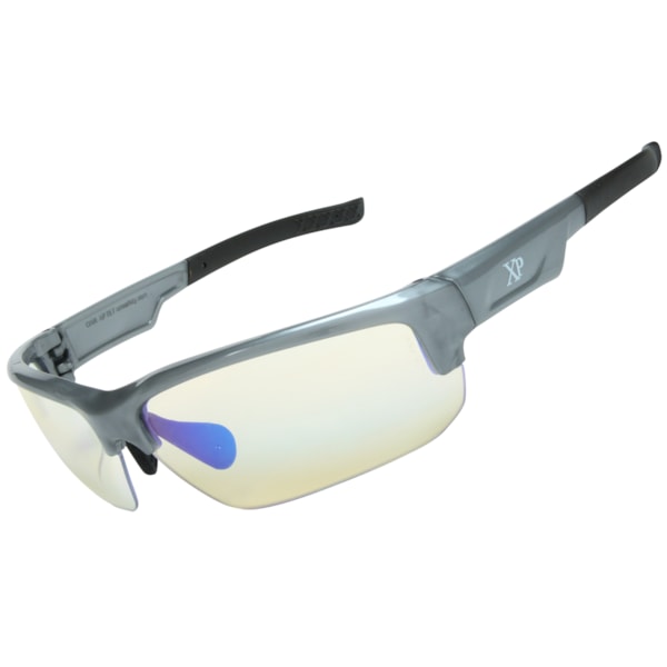 757 Indoor/Outdoor Lens Safety Glasses-Iron Frame Color