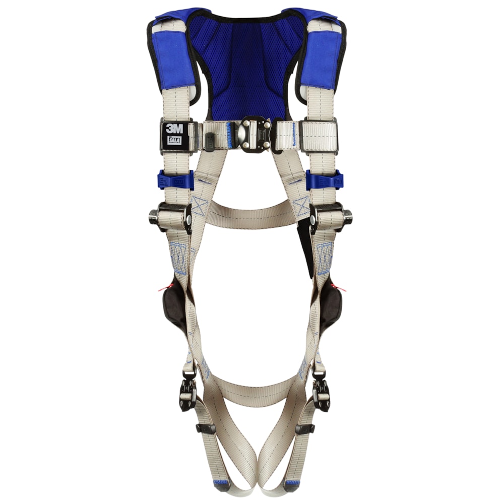 ExoFit™ X100 Quick Connect Leg Strap & Back D-Ring Comfort Vest Safety Harness
