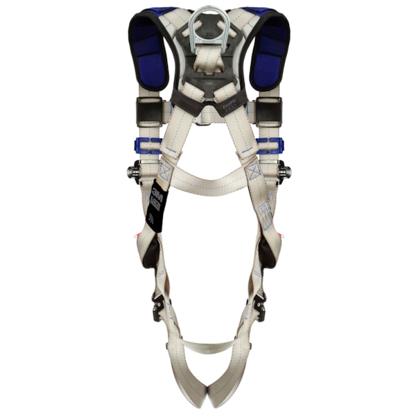 ExoFit™ X100 Quick Connect Leg Strap & Back D-Ring Comfort Vest Safety Harness