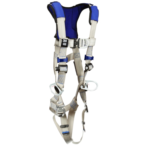 ExoFit™ X100 Quick Connect Leg Strap, Front, Back & Hip D-Ring Comfort Vest Climbing/Positioning Safety Harness 