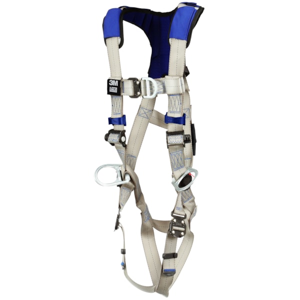 ExoFit™ X100 Quick Connect Leg Strap, Front, Back & Hip D-Ring Comfort Vest Climbing/Positioning Safety Harness 