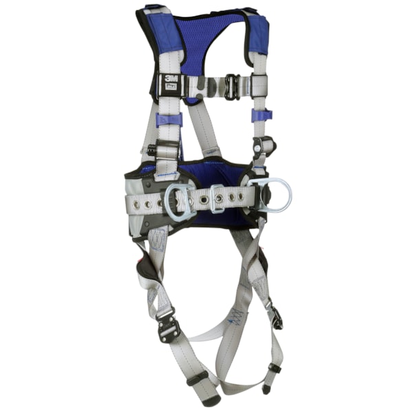 ExoFit™ X100 Quick Connect Leg Strap, Back & Hip D-Ring Comfort Construction Positioning Safety Harness