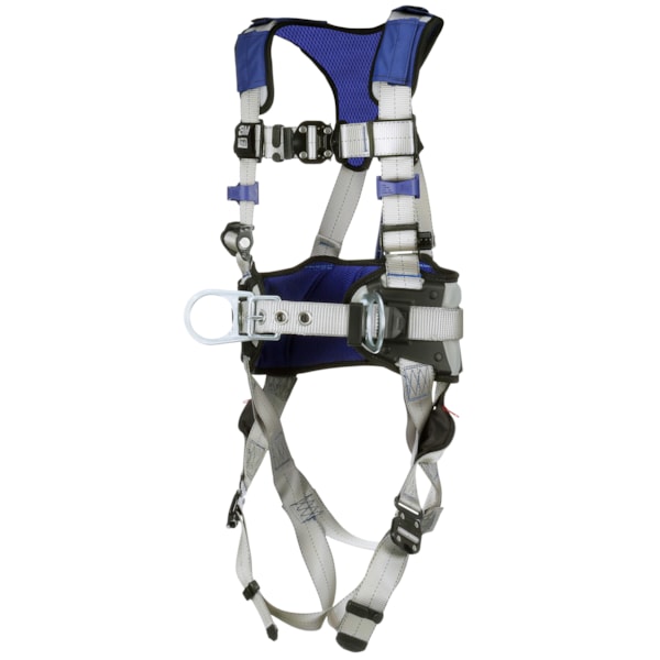 ExoFit™ X100 Quick Connect Leg Strap, Back & Hip D-Ring Comfort Construction Positioning Safety Harness