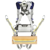 ExoFit™ X100  Tongue Buckle Leg Strap, Back, Front & Hip D-Ring Comfort Construction Oil and Gas Climbing/Positioning/Suspension Safety Harness thumbnail 3
