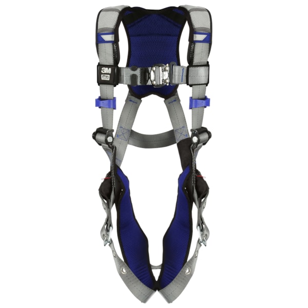  ExoFit™ X200 Tongue Buckle Leg Strap & Back D-Ring Comfort Vest Safety Harness