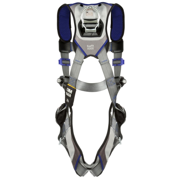  ExoFit™ X200 Tongue Buckle Leg Strap & Back D-Ring Comfort Vest Safety Harness