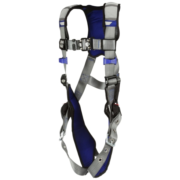  ExoFit™ X200 Tongue Buckle Leg Strap & Back D-Ring Comfort Vest Safety Harness