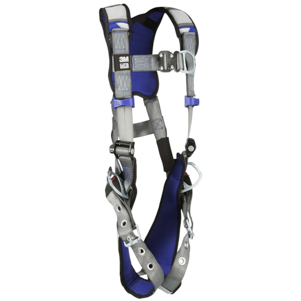 ExoFit™ X200 Tongue Buckle Leg Strap, Back, Front, & Hip D-Ring Comfort Vest Climbing/Positioning Safety Harness