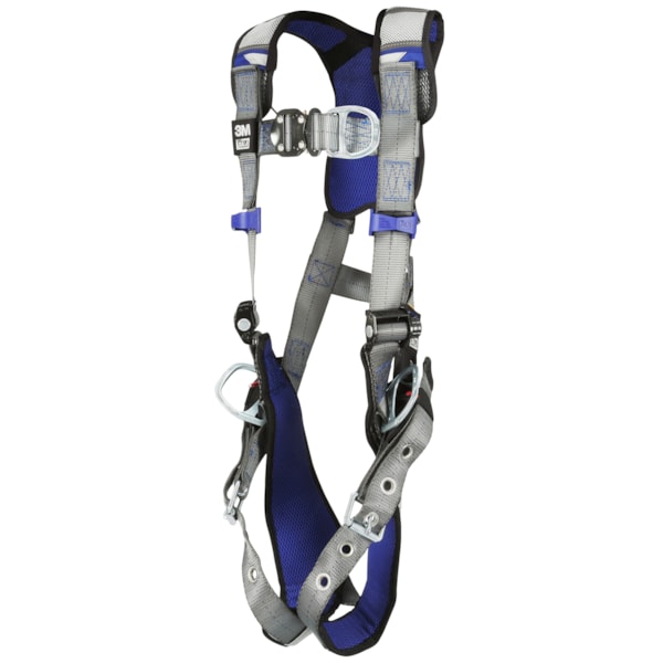 ExoFit™ X200 Tongue Buckle Leg Strap, Back, Front, & Hip D-Ring Comfort Vest Climbing/Positioning Safety Harness