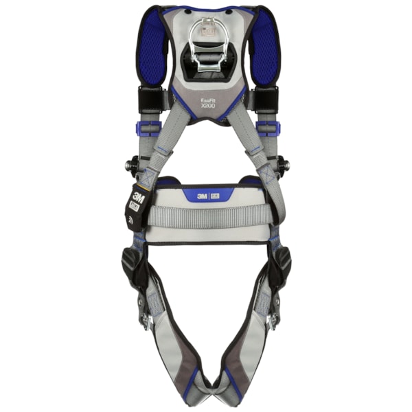 ExoFit™ X200 Tongue Buckle Leg Strap & Back D-Ring Comfort Construction Safety Harness