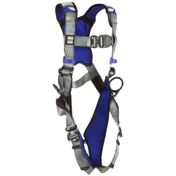 ExoFit™ X200 Quick Connect Leg Strap, Front, Back, & Hip D-Ring Comfort Wind Energy Climbing/Positioning Safety Harness 