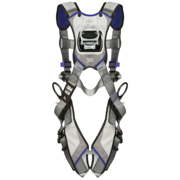 ExoFit™ X200 Quick Connect Leg Strap, Front, Back, & Hip D-Ring Comfort Wind Energy Climbing/Positioning Safety Harness 