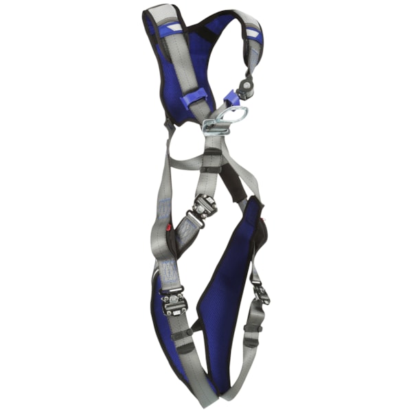 ExoFit™ X200 Quick Connect Leg Strap, Front & Back D-Ring Comfort Cross-Over Climbing Safety Harness 