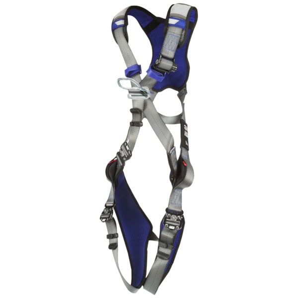 ExoFit™ X200 Quick Connect Leg Strap, Front & Back D-Ring Comfort Cross-Over Climbing Safety Harness 