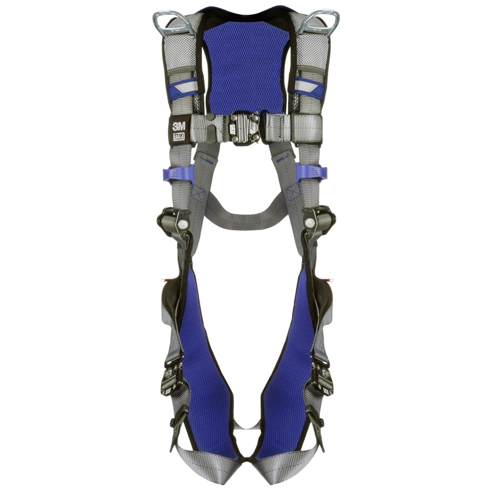 ExoFit™ X200 Quick Connect Leg Strap, Shoulder & Back D-Ring Comfort Vest Retrieval Safety Harness 