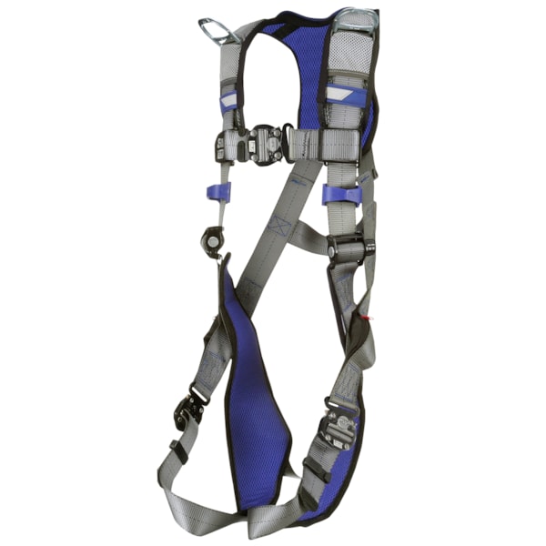 ExoFit™ X200 Quick Connect Leg Strap, Shoulder & Back D-Ring Comfort Vest Retrieval Safety Harness 