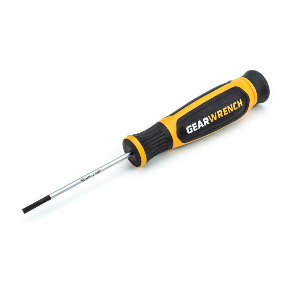 2.5mm x 60mm Mini Slotted Dual Material Screwdriver