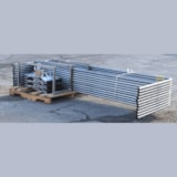 10 Ft TDS Pre-Galvanized Guardrail Post thumbnail 1