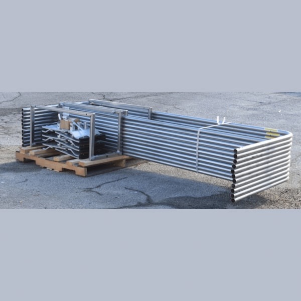 7.5 ft Galvanized Guardrail System