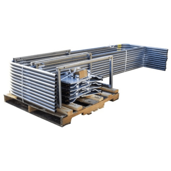 7.5 ft Galvanized Guardrail System