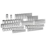 165 Pc. 1/4", 3/8" & 1/2" Drive 6 Point Standard & Deep SAE/Metric Mechanics Tool Set thumbnail 3