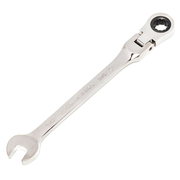 5/16" 72-Tooth 12 Point Flex Head Ratcheting Combination Wrench