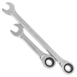 34 Pc. 72-Tooth 12 Point Standard & Stubby Ratcheting Combination SAE/Metric Wrench Set thumbnail 4