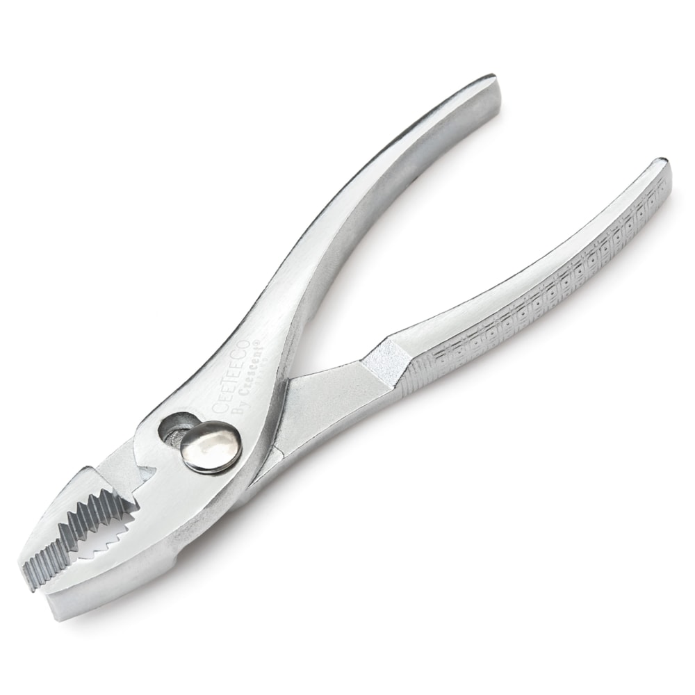 6 1/2" Cee Tee Co.® Curved Jaw Slip Joint Pliers - Boxed